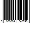 Barcode Image for UPC code 0000064540740