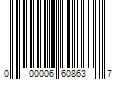 Barcode Image for UPC code 000006608637