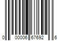 Barcode Image for UPC code 000006676926