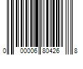 Barcode Image for UPC code 000006804268