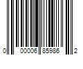 Barcode Image for UPC code 000006859862