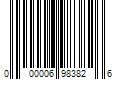 Barcode Image for UPC code 000006983826