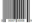 Barcode Image for UPC code 000007000089