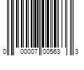 Barcode Image for UPC code 000007005633