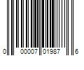 Barcode Image for UPC code 000007019876