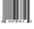 Barcode Image for UPC code 000007038105