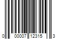 Barcode Image for UPC code 000007123153