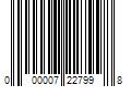 Barcode Image for UPC code 000007227998