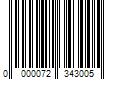 Barcode Image for UPC code 0000072343005