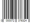 Barcode Image for UPC code 0000072376324