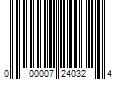 Barcode Image for UPC code 000007240324