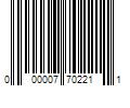 Barcode Image for UPC code 000007702211