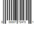 Barcode Image for UPC code 000007724701