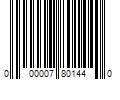 Barcode Image for UPC code 000007801440