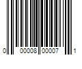 Barcode Image for UPC code 000008000071