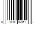 Barcode Image for UPC code 000008023117