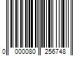 Barcode Image for UPC code 0000080256748