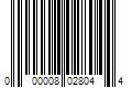 Barcode Image for UPC code 000008028044