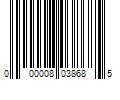 Barcode Image for UPC code 000008038685