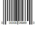 Barcode Image for UPC code 000008058690