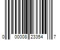 Barcode Image for UPC code 000008233547