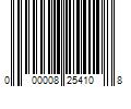 Barcode Image for UPC code 000008254108