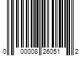 Barcode Image for UPC code 000008260512