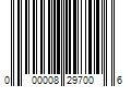 Barcode Image for UPC code 000008297006