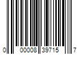 Barcode Image for UPC code 000008397157