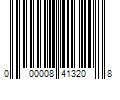 Barcode Image for UPC code 000008413208