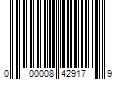 Barcode Image for UPC code 000008429179