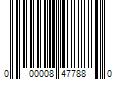 Barcode Image for UPC code 000008477880