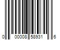 Barcode Image for UPC code 000008589316