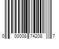 Barcode Image for UPC code 000008742087