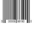 Barcode Image for UPC code 000008861900