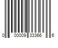 Barcode Image for UPC code 000009333666