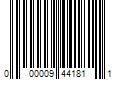 Barcode Image for UPC code 000009441811