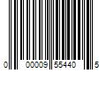 Barcode Image for UPC code 000009554405