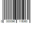 Barcode Image for UPC code 0000096115060