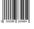 Barcode Image for UPC code 000009683495578