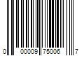 Barcode Image for UPC code 000009750067