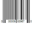 Barcode Image for UPC code 000009839670