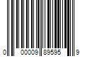 Barcode Image for UPC code 000009895959