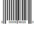 Barcode Image for UPC code 000009980280