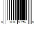 Barcode Image for UPC code 000009992160