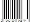 Barcode Image for UPC code 0000100005714