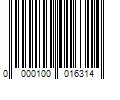 Barcode Image for UPC code 0000100016314