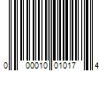 Barcode Image for UPC code 000010010174