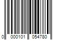 Barcode Image for UPC code 0000101054780