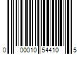 Barcode Image for UPC code 000010544105